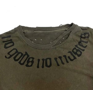Camiseta de Manga Larga Personalizada para Hombre, 275 GSM, Estilo Formal Vintage, Oversize, Corte Cuadrado, Algodón Pesado, Lavado Ácido, Estilo Deportivo - Product Image 2