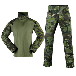 Uniforme tactique camouflage, poids lourd, multi-poches, uniformes de sécurité, manches longues, respirant, unisexe, costume camouflage pour homme - Product Image 1