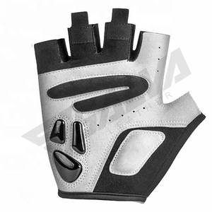 Guantes de Ciclismo de Medio Dedo, Transpirables, Lavables, para Deportes al Aire Libre, MTB, con Almohadilla de Cuero PU, Antideslizantes, para Hombre - Product Image 3