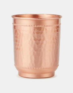 Vaso de Cobre Hecho a Mano con Grabado, Diseño Vintage, Taza Portátil para el Hogar, Fiestas y Bodas - Product Image 4