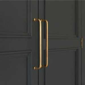Manijas de Gabinete Onduladas Doradas de Lujo, Tiradores Modernos de Aleación de Zinc para Puertas de Armario, Herrajes Creativos Curvos para Muebles de Cocina - Product Image 5