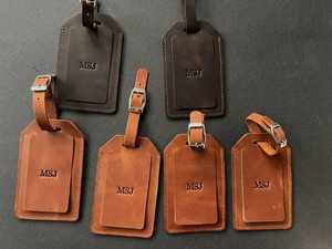 ป้ายติดกระเป๋าเดินทางหนังแท้พรีเมียม ป้ายกระเป๋าเดินทางสุดหรู ป้ายชื่อกระเป๋าเดินทางแบบมีฝาปิด ป้ายชื่อกระเป๋าเดินทางขายส่ง LMP-0184 - Product Image 6