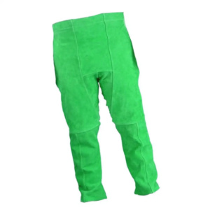 Pantalones de Trabajo Industriales de Cuero Vacuno de Primera Calidad, Resistentes a Chispas, para Soldador - Product Image 4
