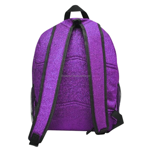 Sac à dos scolaire unisexe à paillettes de grande capacité avec logo personnalisé sac de style britannique à la mode pour garçons et filles doublure en polyester - Product Image 2