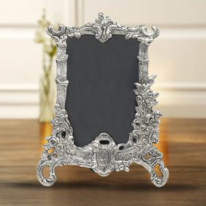 Shiny Polished Metal Photo <b>Frames</b> Home Decorative Silver Plated Memorable Accessories Aluminium Made Tabletop Gifting Supplies - Product Image 1