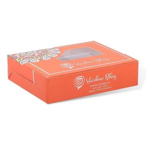 Designer Duplex Sweet Packaging <b>Box</b> with Cavity & Transparent Window | Decorative Gift <b>Box</b> for Sweets, Festive & Retail Use 2022 - Product Image 3