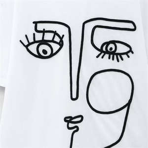 Camisetas de Algodón Tejido Premium Personalizadas para Mujer, Fabricante OEM, Tela Suave y Cómoda, Impresión para Marcas de Moda, Pedidos al por Mayor - Product Image 6