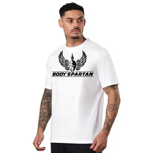Mens <b>White</b> Everyday Jersey T Shirt Short Sleeve Lightweight Breathable Athletic Training Running Fitness Gym Sportswear <b>Tee</b> - Product Image 1