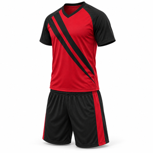 Ensemble d'uniformes de football personnalisés ODM, maillot et short de football avec logo d'équipe, noms de joueurs, numéros et couleurs pour les commandes en gros de vêtements d'équipe - Product Image 3
