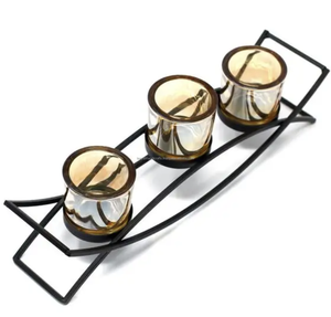 Portavelas de Metal de diseño moderno, candelero T-light, vela votiva para decoración del hogar de Tayyab Handicraft - Product Image 2