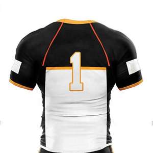 Dernier design de maillot de rugby, maillot de football américain sur mesure, polyester respirant, séchage rapide, sublimation, durable, tendance - Product Image 5