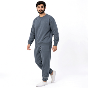 Conjuntos de Sudaderas Extra Grandes de Marca Privada con Bordado Tonal para Marcas de Ropa de Boutique - Product Image 4
