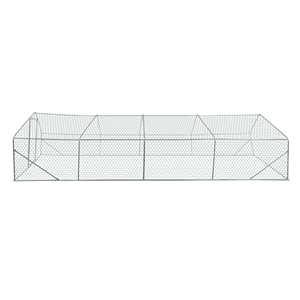 XPT036 Pollaio da Esterno in Metallo con Ampio Spazio 26*10*6FT Gabbia per Animali - Product Image 5