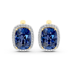 14K 9K 10K 18K Solid Gold 16Ct Lab Gemstone <b>Earring</b> IGI Certified Ethical <b>Fine</b> Jewelry Manufacturer Wholesale RJC OEM ODM - Product Image 1