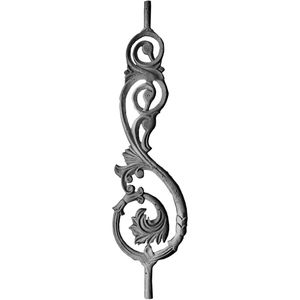 rust resistant aluminum deck railing modern villa balcony iron <b>stair</b> <b>handrail</b> eco friendly frameless flooring mounted banister - Product Image 3