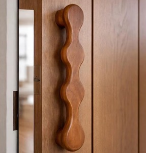 Tirador de Madera Moderno de Alta Calidad para Muebles de Hotel, Dormitorio, Sala de Estar, Cocina, Cajones, Armarios y Puertas - Product Image 1