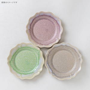 Plat à salade et pâtes en porcelaine Mino japonaise Melt 130 - Product Image 1