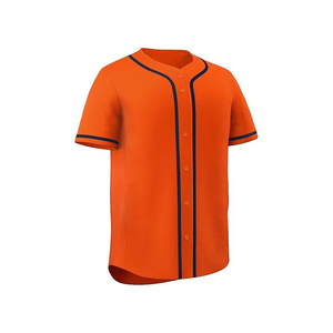 เสื้อเบสบอลคุณภาพสูงแบบกำหนดเองขายดีที่สุดปี 2026 ชุดยูนิฟอร์มเบสบอลเปล่าแบบกำหนดเอง เสื้อยืดเบสบอลขายส่ง เสื้อซอฟต์บอล - Product Image 2