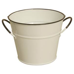 Cubo de Metal Galvanizado al por Mayor con Asas, Estilo Rústico Francés, para Exhibición en Floristerías, Decoración de Jardín y Macetero - Product Image 6