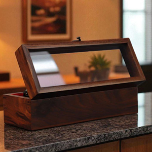 Caja de Madera para Relojes con Logotipo Personalizado, Fabricante Mayorista, Caja de Exhibición de Madera para Colección de 6 Relojes por AYAANS - Product Image 5