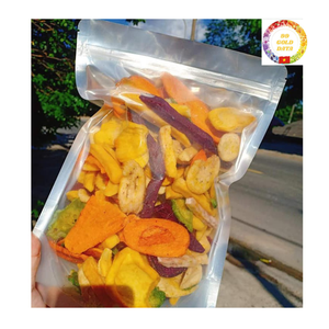 Snack de légumes séchés croustillants mélangés avec banane, jackfruit, patate douce, taro, chips naturelles saines, export - Product Image 6