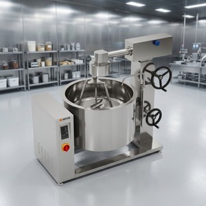 Olla de vapor con caldera giratoria por inducción Amicook 380V/440V, modelo de cocción rápida, fácil de limpiar, innovación para la cocina gourmet. - Product Image 5