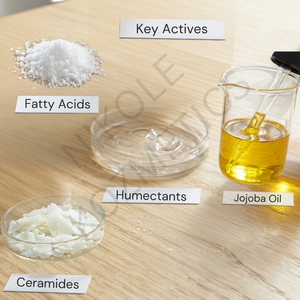 Crème Hydratante Légère au Céramide et Glycérine Nourrissante pour Réparation de la Barrière Cutanée, Maintien de l'Hydratation et Douceur - Product Image 2