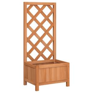 Jardinière en bois de sapin massif marron 15,7 x 11,8 x 35,4 po – Pots et jardinières - Product Image 2