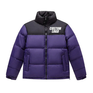Oem Custom <b>Waterproof</b> Zipper Bubble Jacket Durable Down <b>Padded</b> Bubble Puffer Jacket For Men Wholesale Good Material - Product Image 4