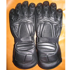 Guantes de Motociclismo de Invierno de Cuero Vacuno de Grado Profesional, Impermeables, Estilo Gauntlet, con Protección Rígida en los Nudillos, Unisex - Product Image 2