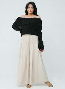Wholesale <b>Women's</b> Casual Off-Shoulder T-Shirt <b>Short</b> Sleeve Solid Color Eco-Friendly Plain Fashionable Styles <b>for</b> <b>Women</b> - Product Image 6
