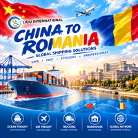 China nach Rumänien DDP Multimodaler Versand für Ropa Kleidung Luft-See-Express Spediteur Agent 7x24 Online