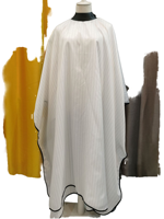 Cape de Barbier en Gros avec Logo Personnalisé, Capes de Coiffure Professionnelles Ajustables pour Salon de Coiffure, pour Femmes