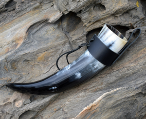 Custom Size Top Selling Water Bottle Plastic Horn Handmade Custom Viking Drinking Horn for <b>Beer</b> Drinking at cheap price - Product Image 6