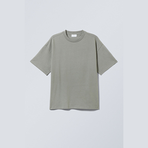 เสื้อยืดทรงบ็อกซี่ผู้ชาย OEM ODM หรูหรา ทรงโอเวอร์ไซส์ ผ้าหนา ไหล่ตก ทรงหลวม คุณภาพสูง จากผู้ผลิต ปี 2026 - Product Image 4