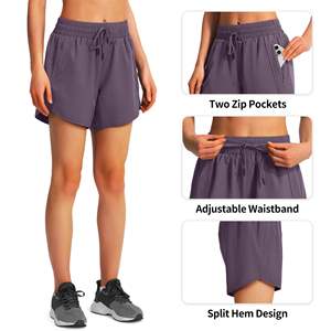 Shorts Deportivos Transpirables de Secado Rápido para Mujer, Venta al Por Mayor, Personalizados, Tallas Grandes, Ropa de Gimnasio de Alta Calidad - Product Image 5