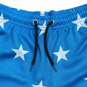Pantalones Cortos Casuales para Hombre de Primera Calidad, Sublimados Personalizados, 100% Poliéster, Cintura Media, Bolsillos, Cierre con Cordón, Transpirables - Product Image 3