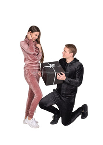 Dernier modèle de sweat-shirt d'hiver 2 pièces pour hommes Vente en gros velours uni Vêtements de jogging Costume de survêtement surdimensionné de luxe Logo de l'automne - Product Image 3