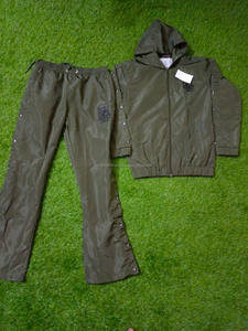 Nouvel ensemble de survêtement décontracté pour homme 2026, imperméable et épais, en nylon, avec veste zippée et pantalon coupe-vent - Product Image 3