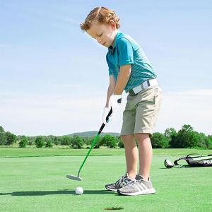 Gants de golf pour enfants, main gauche/droite, en cuir véritable respirant de qualité supérieure, pour l'extérieur, pour les jeunes enfants, les tout-petits et les femmes - Product Image 5