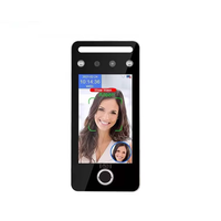Sistema de Control de Acceso con Reconocimiento Facial y Registro de Asistencia de Empleados con Visión Nocturna, Logotipo Personalizable, Soporte para Registro de Horario del Personal