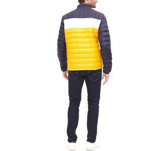 Chaqueta Acolchada de Moda para Hombre con Cuello Alto y Logotipo Frontal, Precio Bajo, Gruesa y Cálida para Invierno y Actividades al Aire Libre - Product Image 2