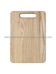 กระดานสับไม้มะม่วงอะคาเซียสําหรับตัดผักและเนื้อสัตว์ พื้นผิวสับ กระดานไม้เนื้อแข็ง กระดานทํามือ ครัวชนบท - Product Image 6