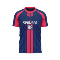 Servicio OEM, Camisetas Deportivas Sublimadas, Transpirables, Anti-Sudor, de Spandex/Poliéster, para Fútbol y Running