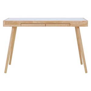 Escritorio de Estudio Minimalista y Duradero con Patas de Madera Cónicas para Oficina en Casa - Product Image 2