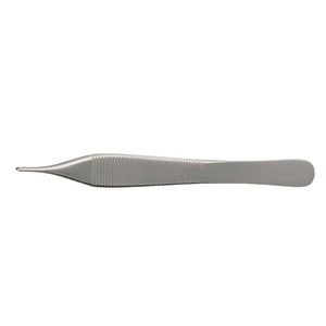 Pinzas Adson al por mayor, instrumentos quirúrgicos de acero inoxidable, pinzas quirúrgicas de dientes finos para tejidos. - Product Image 2