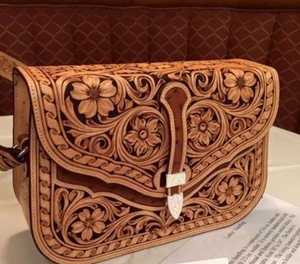 กระเป๋าสตางค์หนังวินเทจ Saddle Creek Western Wallet RFID จาก Divine International - Product Image 4