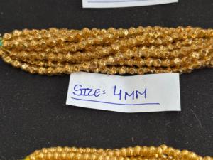 Cuentas de Vidrio Verde Plateadas Hechas a Medida, Tamaño de 2 mm en Adelante Hasta 6 mm, Diseñadores de Joyería, Empaquetado en Caja, España, Ecuador, México - Product Image 3