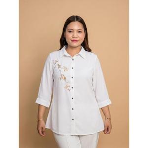 <b>Women</b> Smart Casual <b>Shirt</b> with <b>Long</b> Sleeves and Timeless Button Up Style Buy Direct From Supplier - Product Image 1