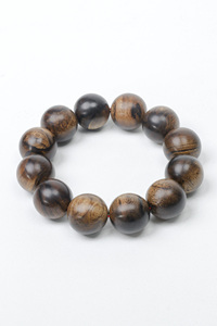 Gaharu Aneka Jaya Handmade <b>Oud</b> Merauke Agarwood Bracelet 20mm Premium Grade Natural Gaharu Beads Luxury Gift Unisex <b>Men</b> Jewelry - Product Image 4